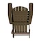 Flash Furniture Mahogany All-Weather Folding Adirondack Chairs, 4PK 4-JJ-C14505-MHG-GG - alternate 4